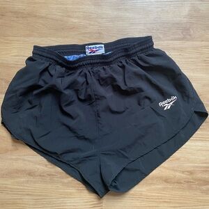 Reebok Black and Blue Athletic Shorts